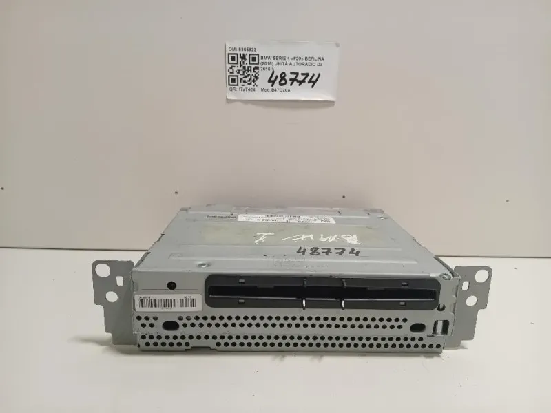 Unità Autoradio 9365833 Bmw Serie 1 F20 Berlina 2015