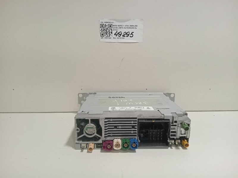 Unità Autoradio 8596362-01 Bmw Serie 1 F20 Berlina 2015