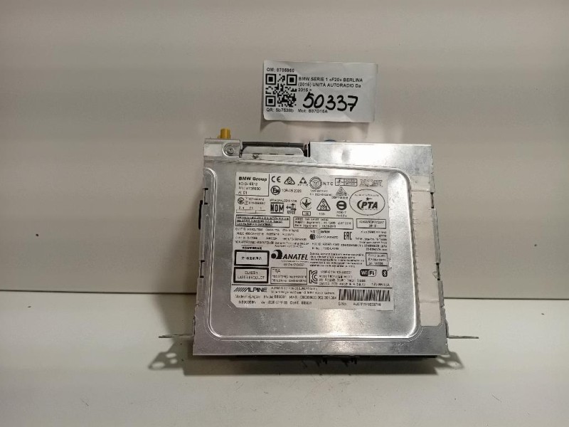 Unità Autoradio 8705960 Bmw Serie 1 F20 Berlina 2015