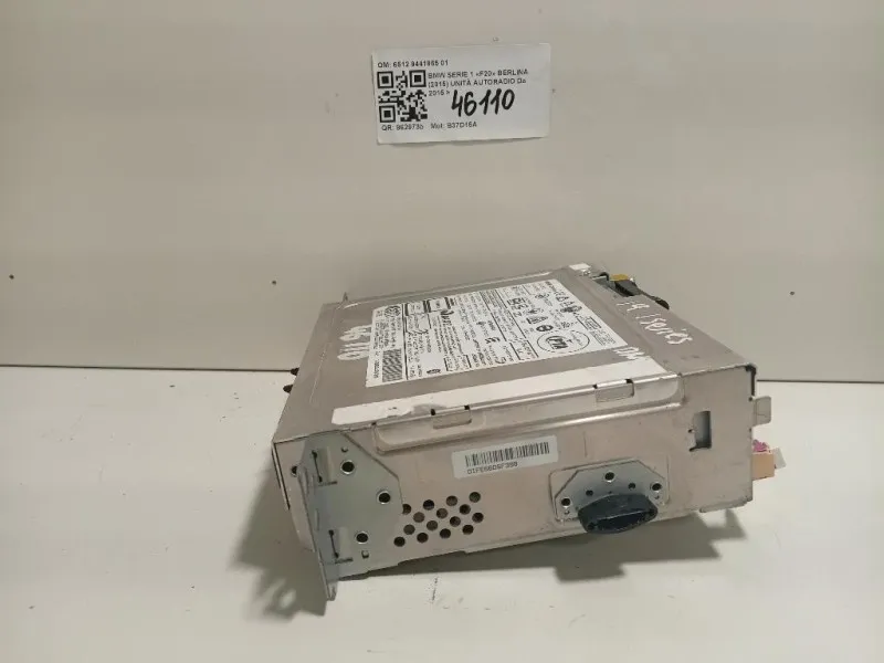 Unità Autoradio 6512 9441865 01 Bmw Serie 1 F20 Berlina 2015