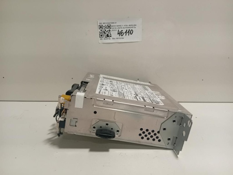 Unità Autoradio 6512 9441865 01 Bmw Serie 1 F20 Berlina 2015