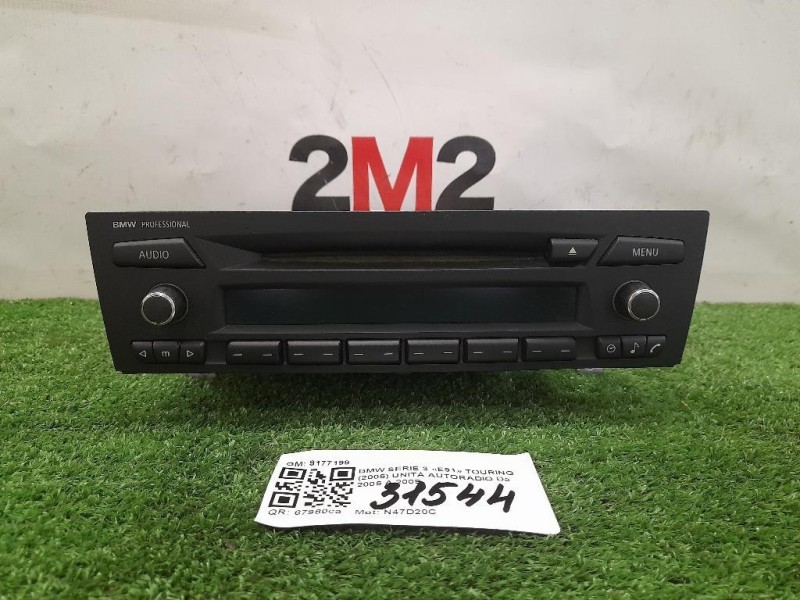 Unità Autoradio 9177199 Bmw Serie 3 E91 Touring 2005