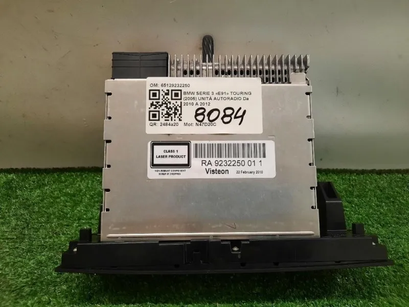 Unità Autoradio 65129232250 Bmw Serie 3 E91 Touring 2005