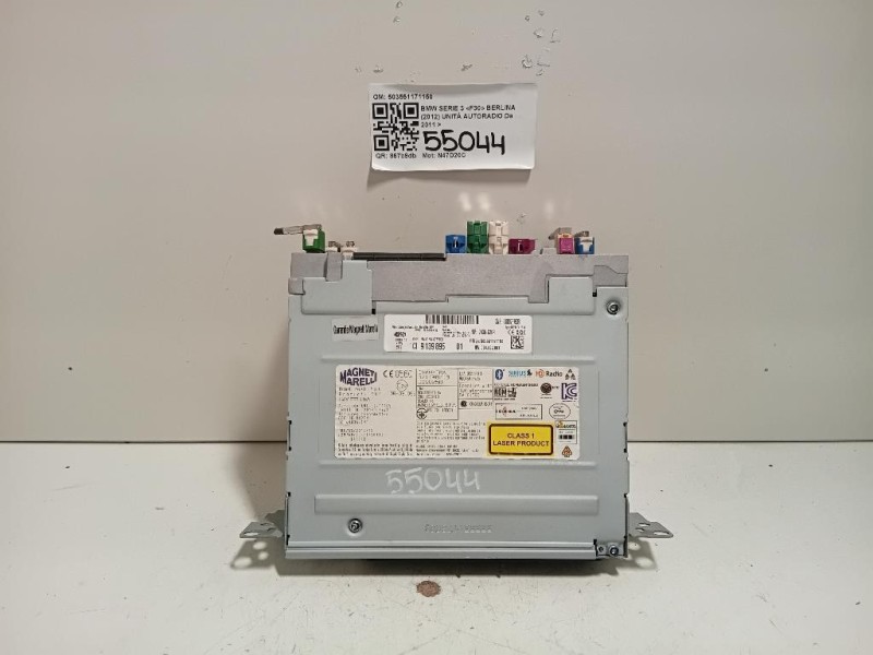 Unità Autoradio 503551171150 Bmw Serie 3 F30 Berlina 2012