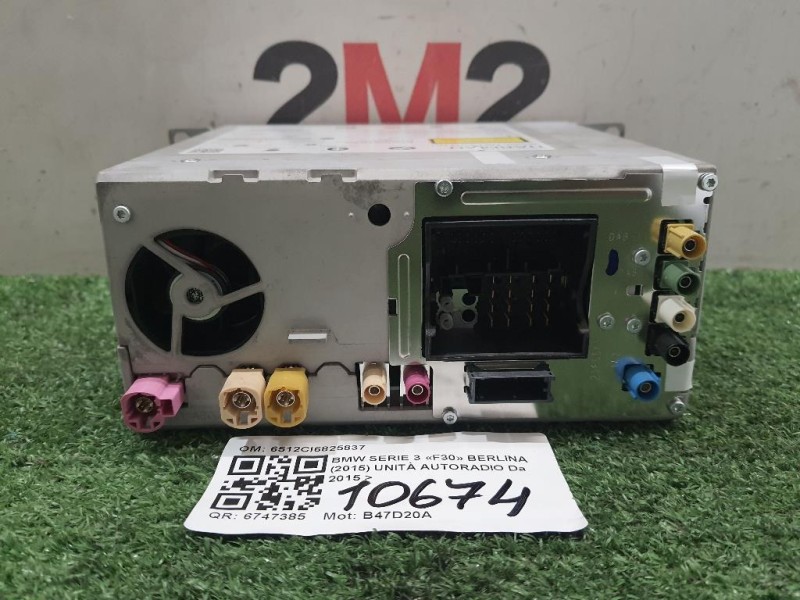 Unità Autoradio 6512CI6825837 Bmw Serie 3 F30 Berlina 2015