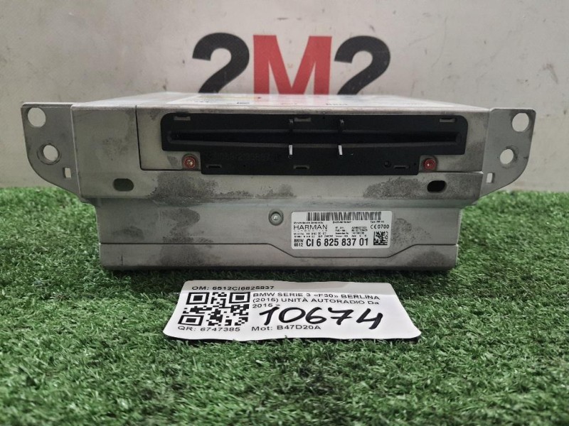 Unità Autoradio 6512CI6825837 Bmw Serie 3 F30 Berlina 2015