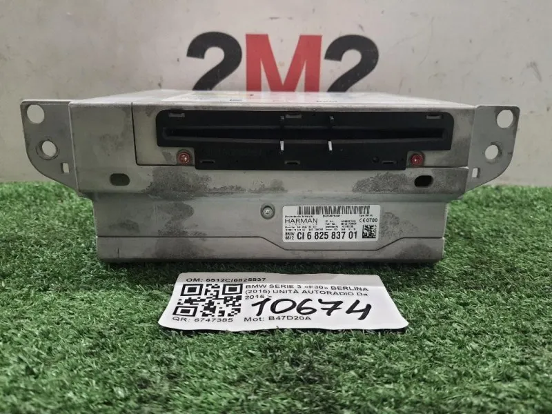 Unità Autoradio 6512CI6825837 Bmw Serie 3 F30 Berlina 2015