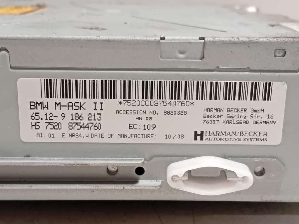 Unità Autoradio 65129186213 Bmw Serie 5 E60 Berlina 2004