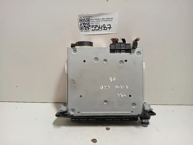 Unità Autoradio 65129186213 Bmw Serie 5 E60 Berlina 2004
