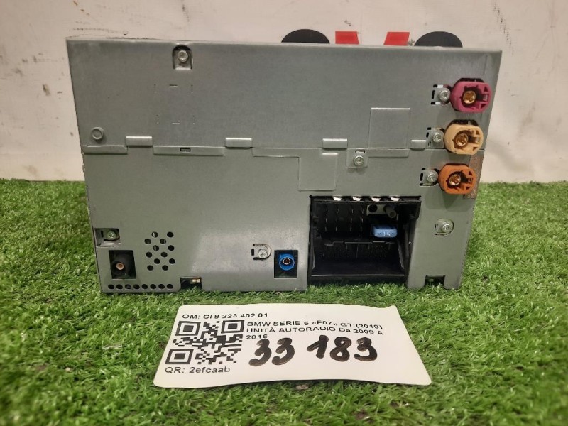 Unità Autoradio CI 9 223 402 01 Bmw Serie 5 F07 GT 2010