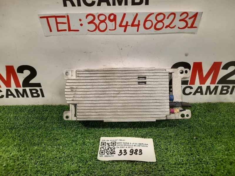 Unità Autoradio 8410-9257150-01 Bmw Serie 5 F10 Berlina 2010