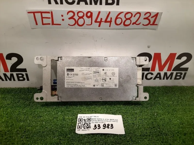 Unità Autoradio 8410-9257150-01 Bmw Serie 5 F10 Berlina 2010