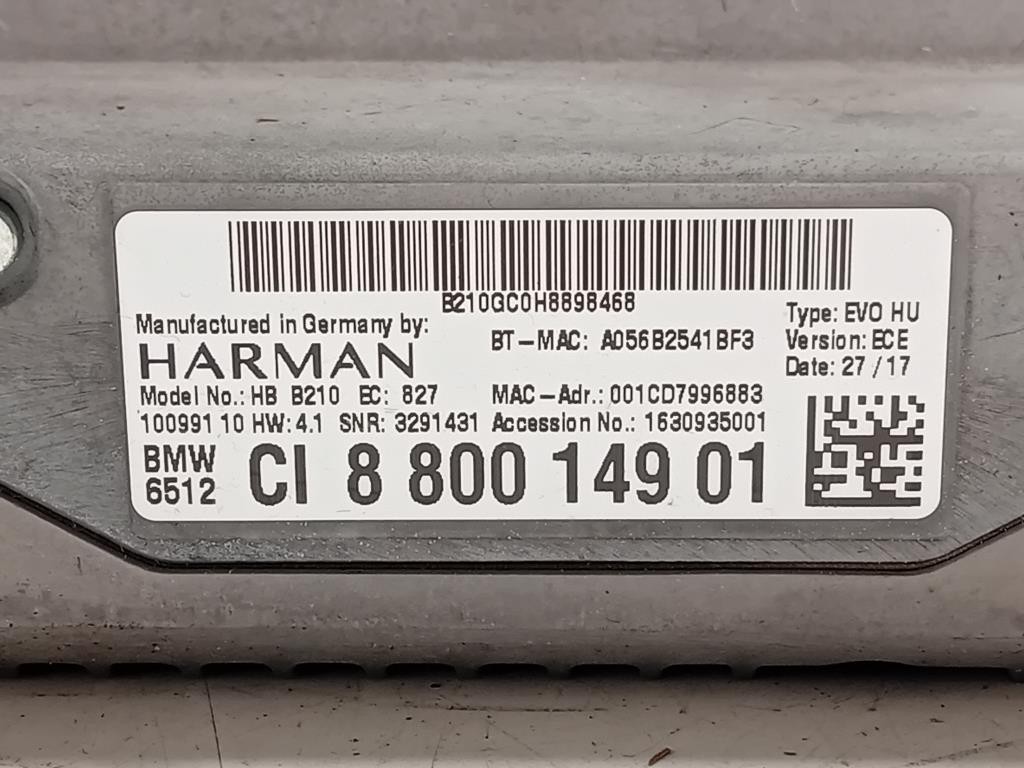 Unità Autoradio 4277-14-3136 Bmw Serie 5 G30 Berlina 2016