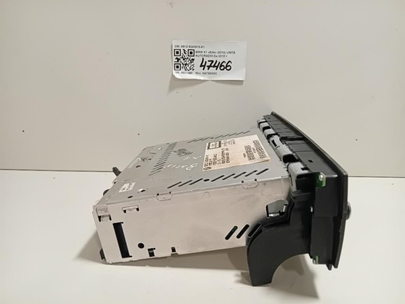 Unità Autoradio 6512 9243916-01 Bmw X1 E84 2010