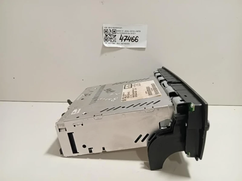 Unità Autoradio 6512 9243916-01 Bmw X1 E84 2010