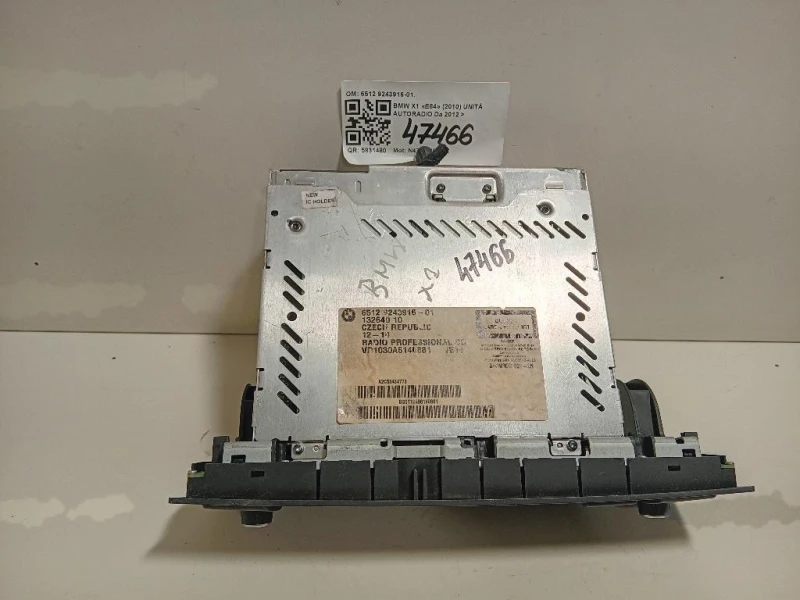 Unità Autoradio 6512 9243916-01 Bmw X1 E84 2010