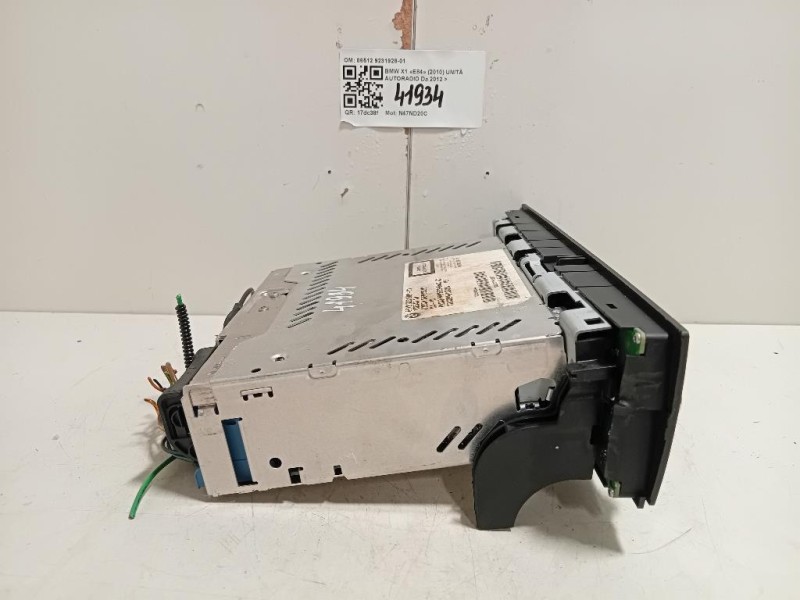 Unità Autoradio 86512 9231928-01 Bmw X1 E84 2010