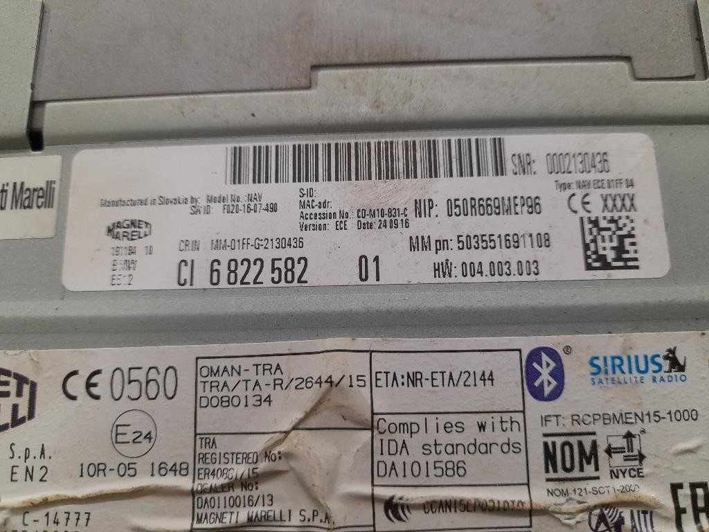 Unità Autoradio 6822582 Bmw X1 F48 2015