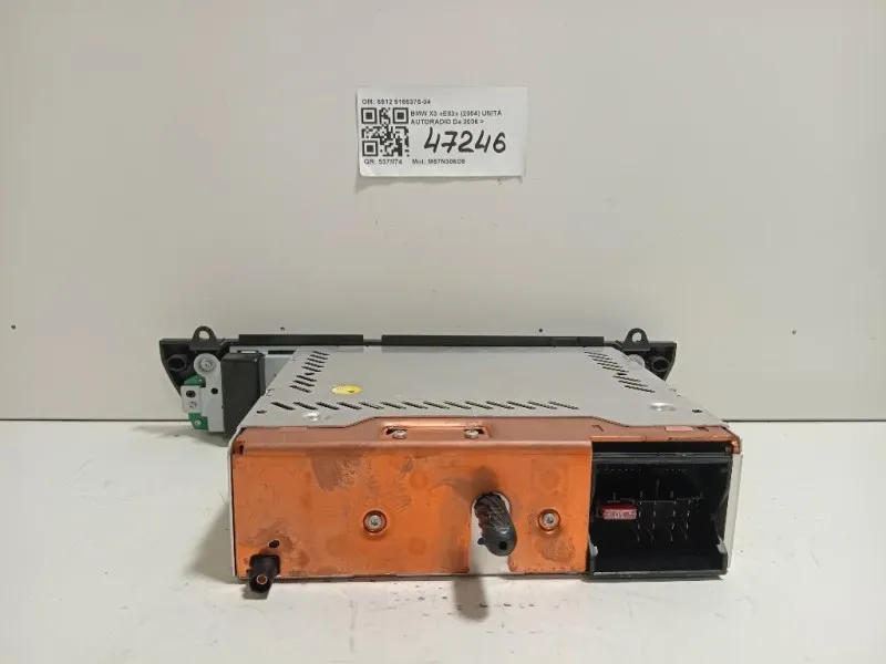 Unità Autoradio 6512 9166376-04 Bmw X3 E83 2004