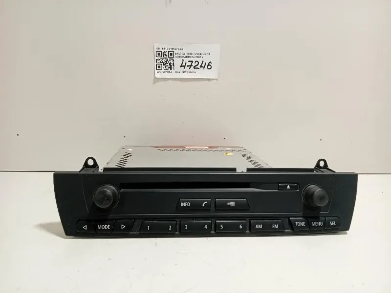 Unità Autoradio 6512 9166376-04 Bmw X3 E83 2004
