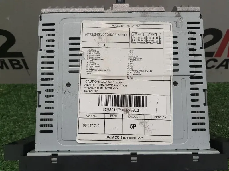 Unità Autoradio 96647740 Chevrolet Captiva I 2007