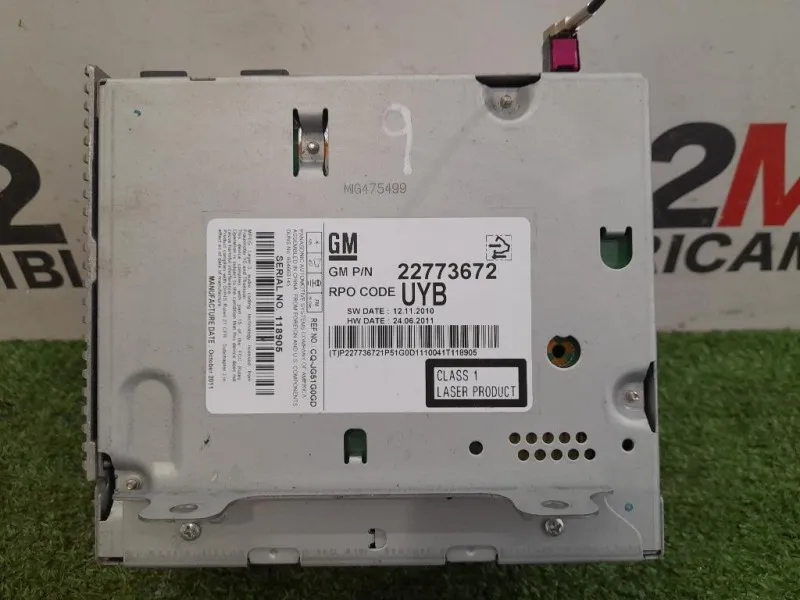 Unità Autoradio 22773672 Chevrolet Orlando 2011