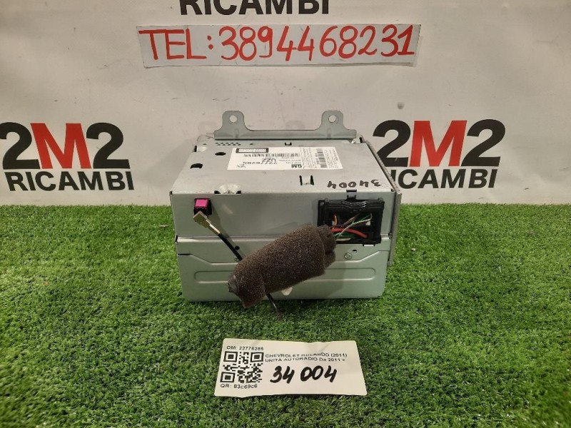 Unità Autoradio 22776285 Chevrolet Orlando 2011