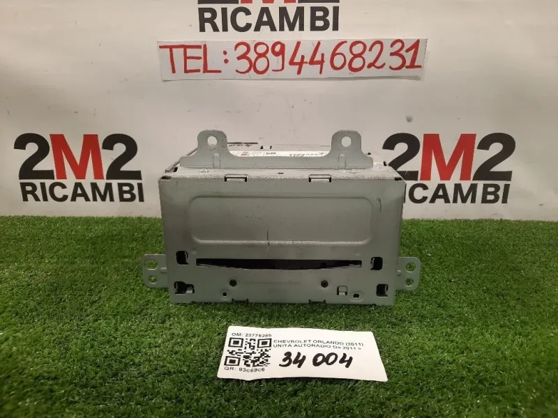 Unità Autoradio 22776285 Chevrolet Orlando 2011