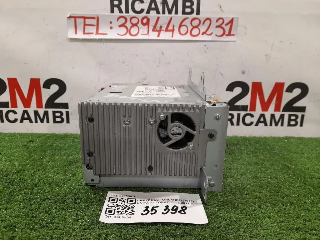 Unità Autoradio 22800670 Chevrolet Orlando 2011
