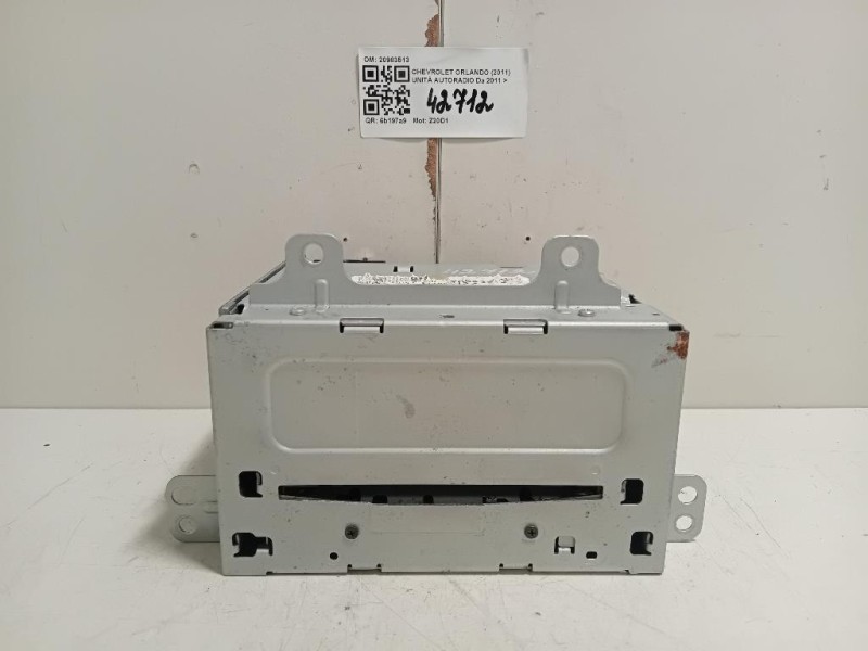 Unità Autoradio 20983513 Chevrolet Orlando 2011