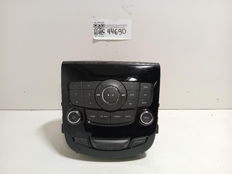 Unità Autoradio 95020067 Chevrolet Orlando 2011