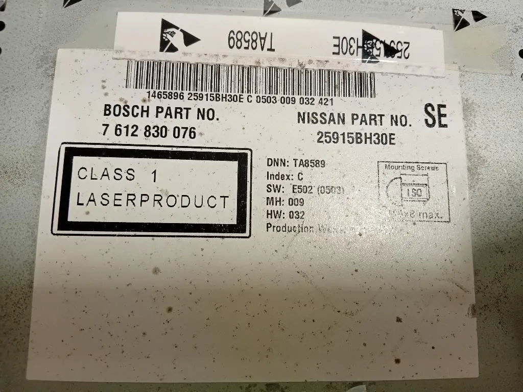 Unità Autoradio 7612830076 NAVIGATORE Chevrolet Orlando 2011