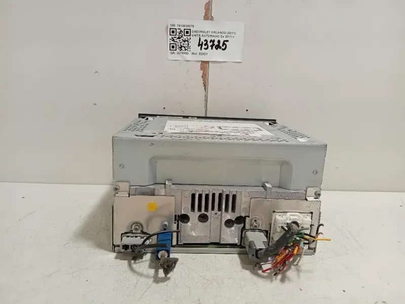 Unità Autoradio 7612830076 NAVIGATORE Chevrolet Orlando 2011