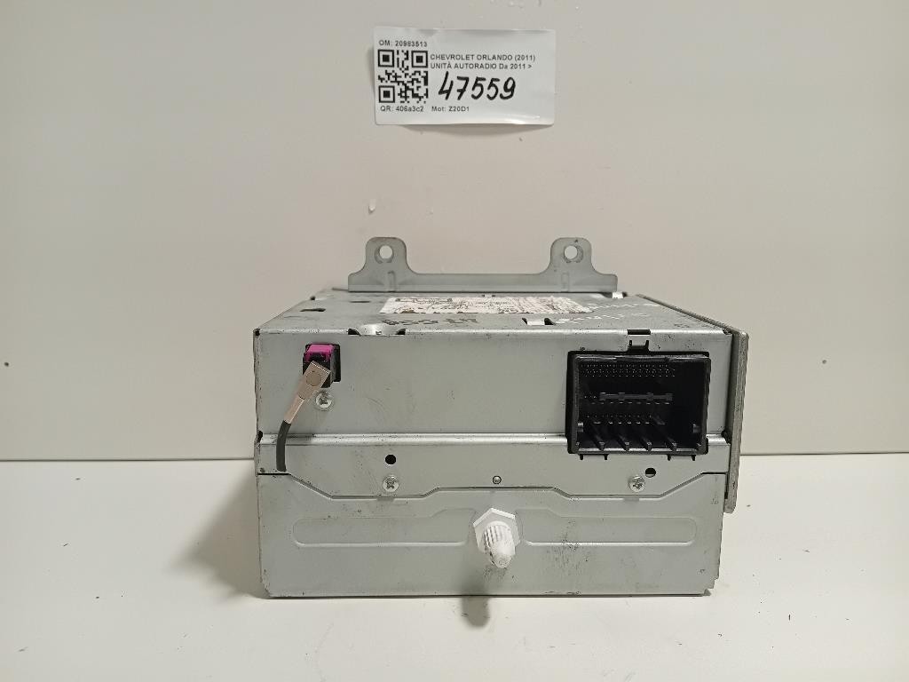 Unità Autoradio 20983513 Chevrolet Orlando 2011