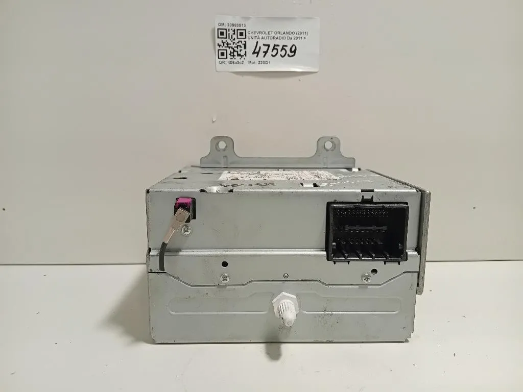 Unità Autoradio 20983513 Chevrolet Orlando 2011
