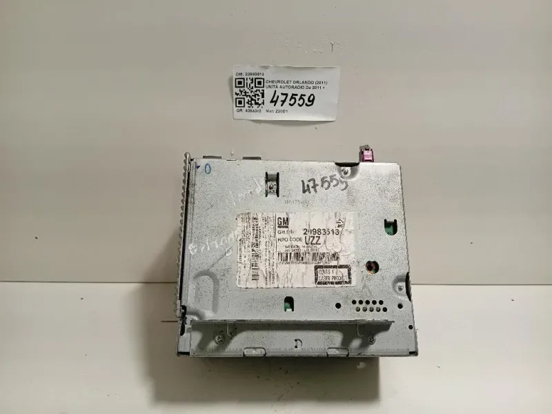 Unità Autoradio 20983513 Chevrolet Orlando 2011