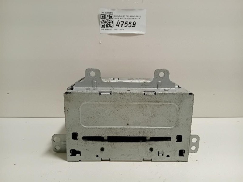 Unità Autoradio 20983513 Chevrolet Orlando 2011