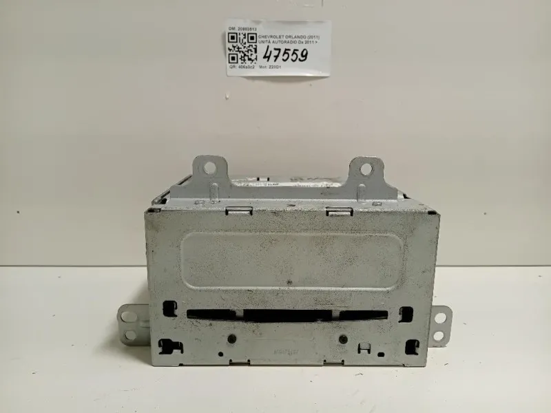 Unità Autoradio 20983513 Chevrolet Orlando 2011