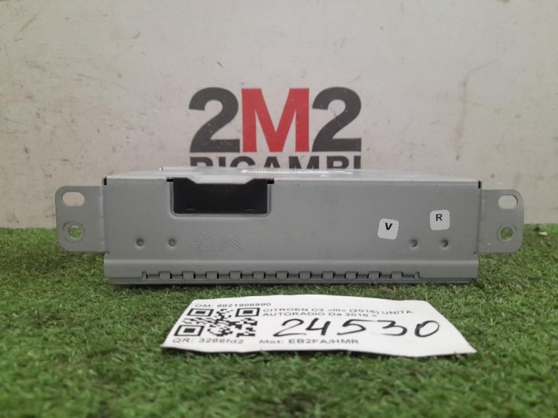 Unità Autoradio 9821908980 Citroen C3 III 2016