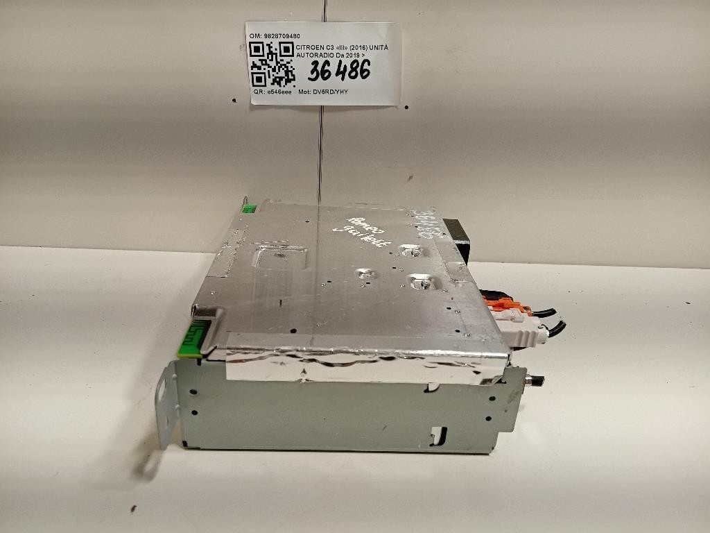 Unità Autoradio 9828709480 Citroen C3 III 2016