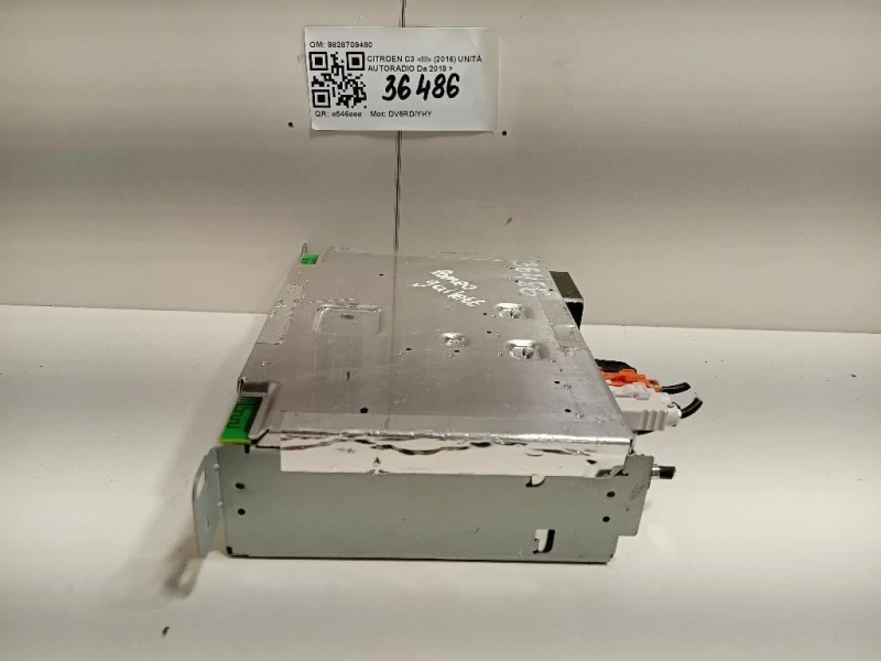 Unità Autoradio 9828709480 Citroen C3 III 2016