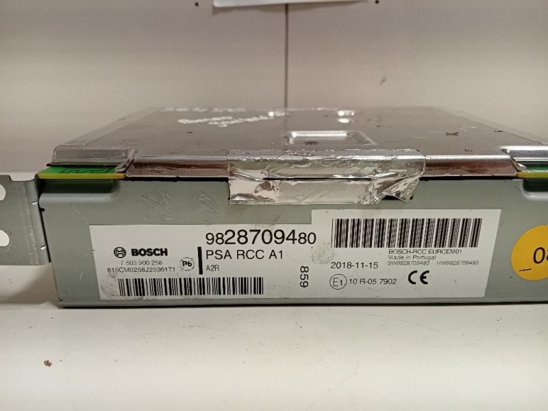 Unità Autoradio 9828709480 Citroen C3 III 2016