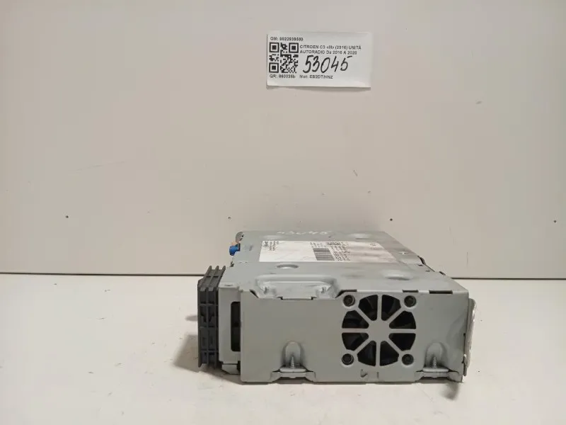 Unità Autoradio 9822939580 Citroen C3 III 2016