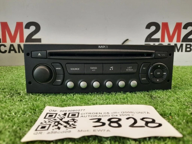 Unità Autoradio 9663080277 Citroen C5 III 2008