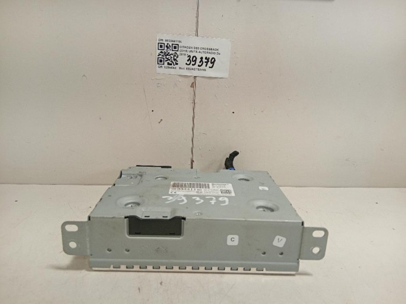 Unità Autoradio 9833441180 Citroen DS3 Crossback 2018
