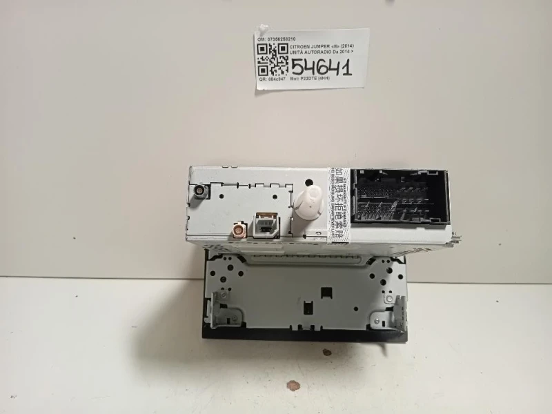 Unità Autoradio 07356258210 Citroen Jumper III 2014