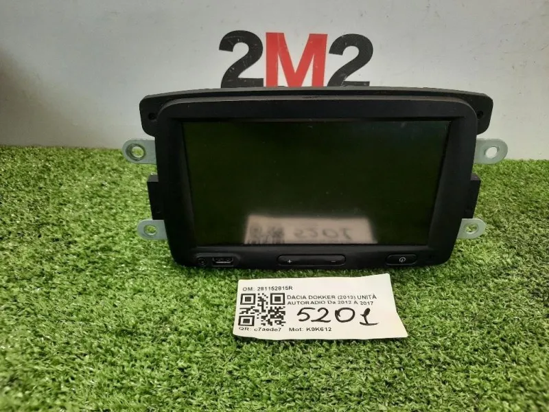 Unità Autoradio 281152815R Dacia Dokker 2013