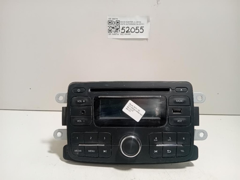Unità Autoradio 269779 Dacia Duster I 2014