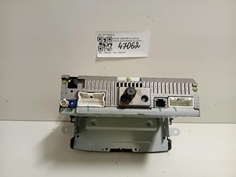 Unità Autoradio 281153391R Dacia Duster I 2014
