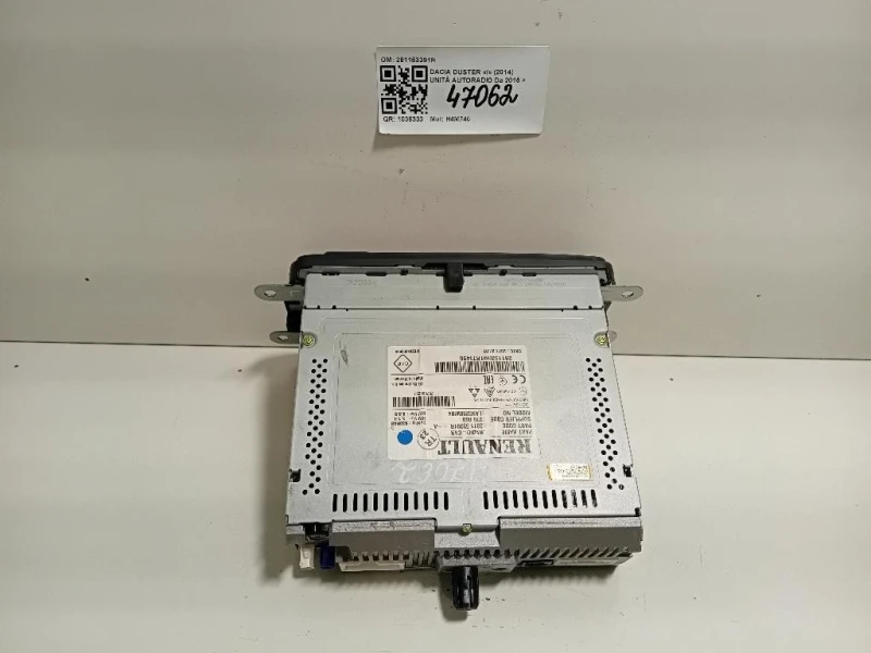 Unità Autoradio 281153391R Dacia Duster I 2014